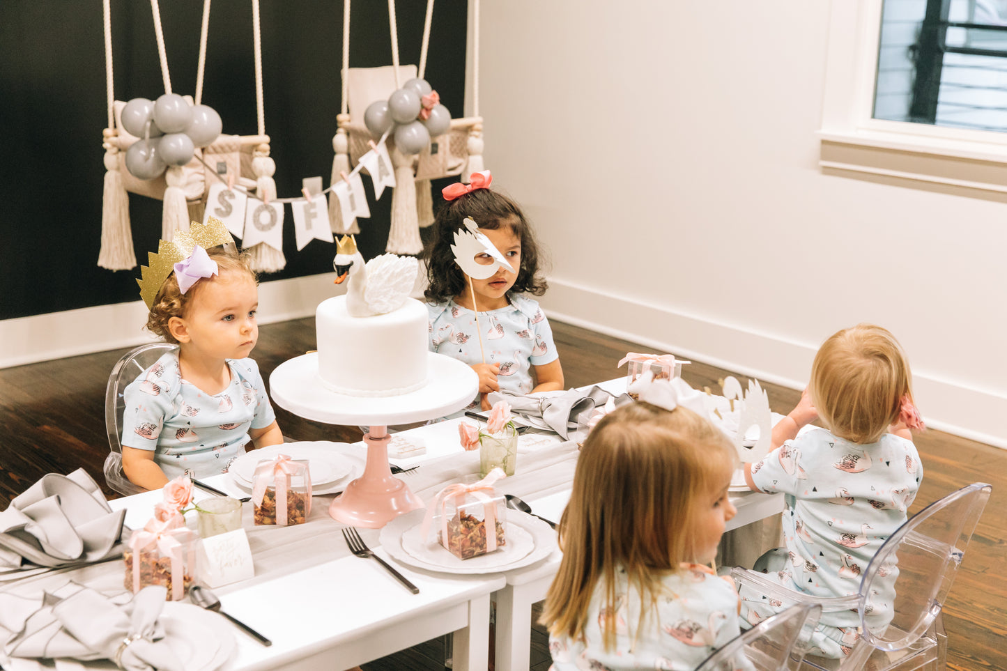 Winter Swan Party Box