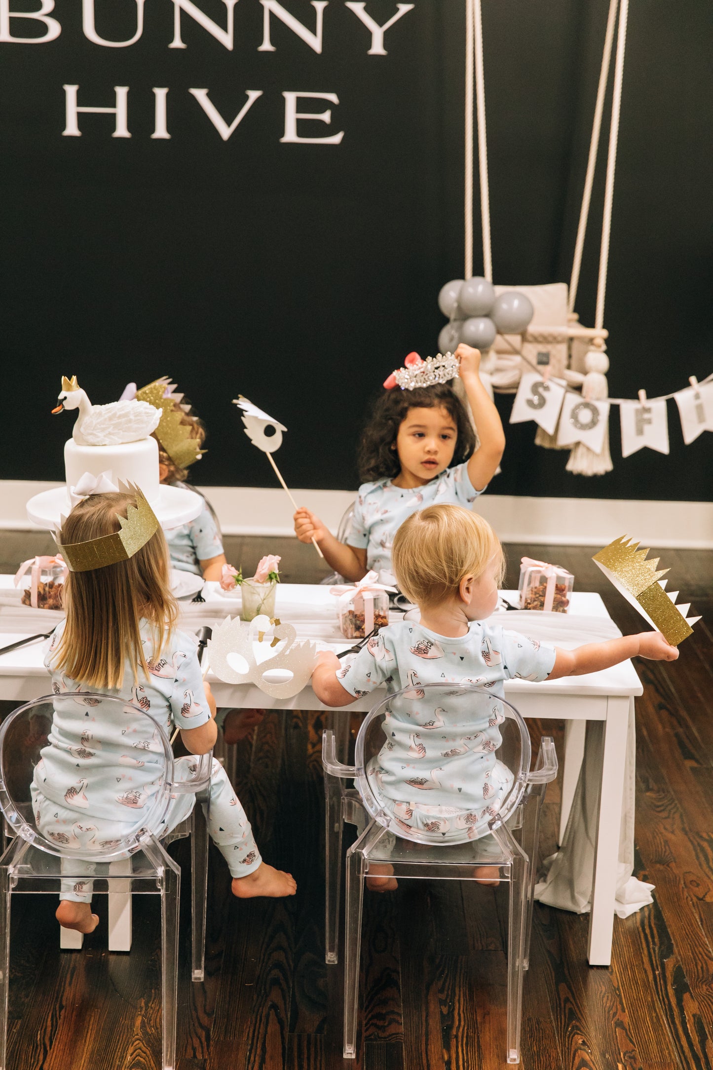 Winter Swan Party Box