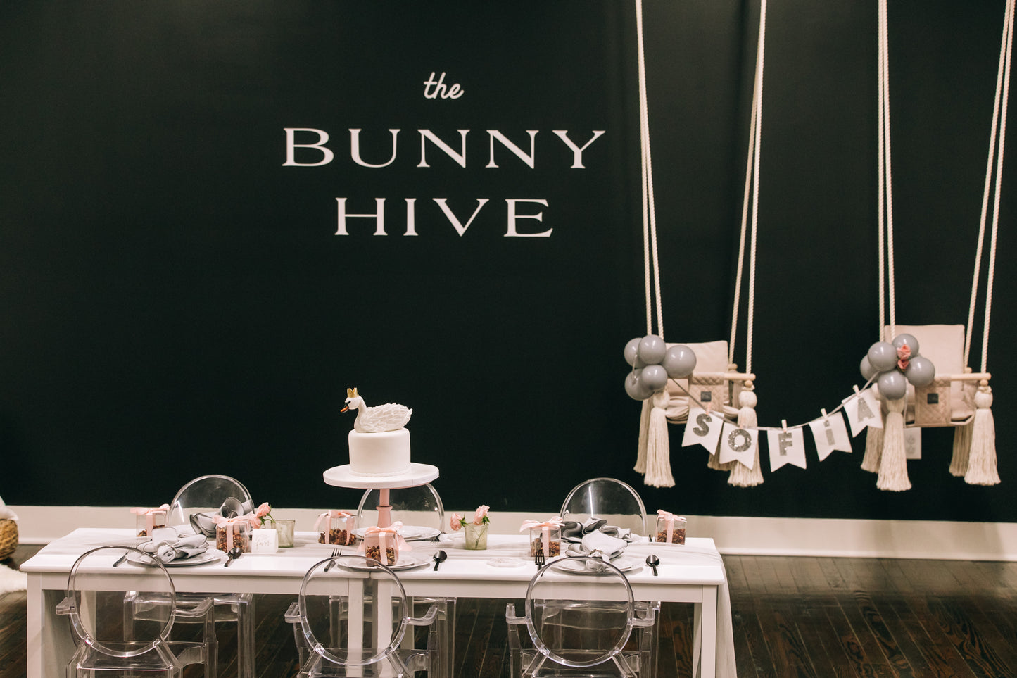 Winter Swan Party Box