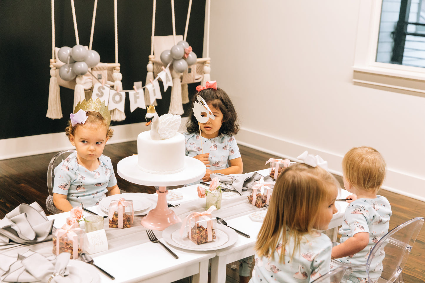 Winter Swan Party Box