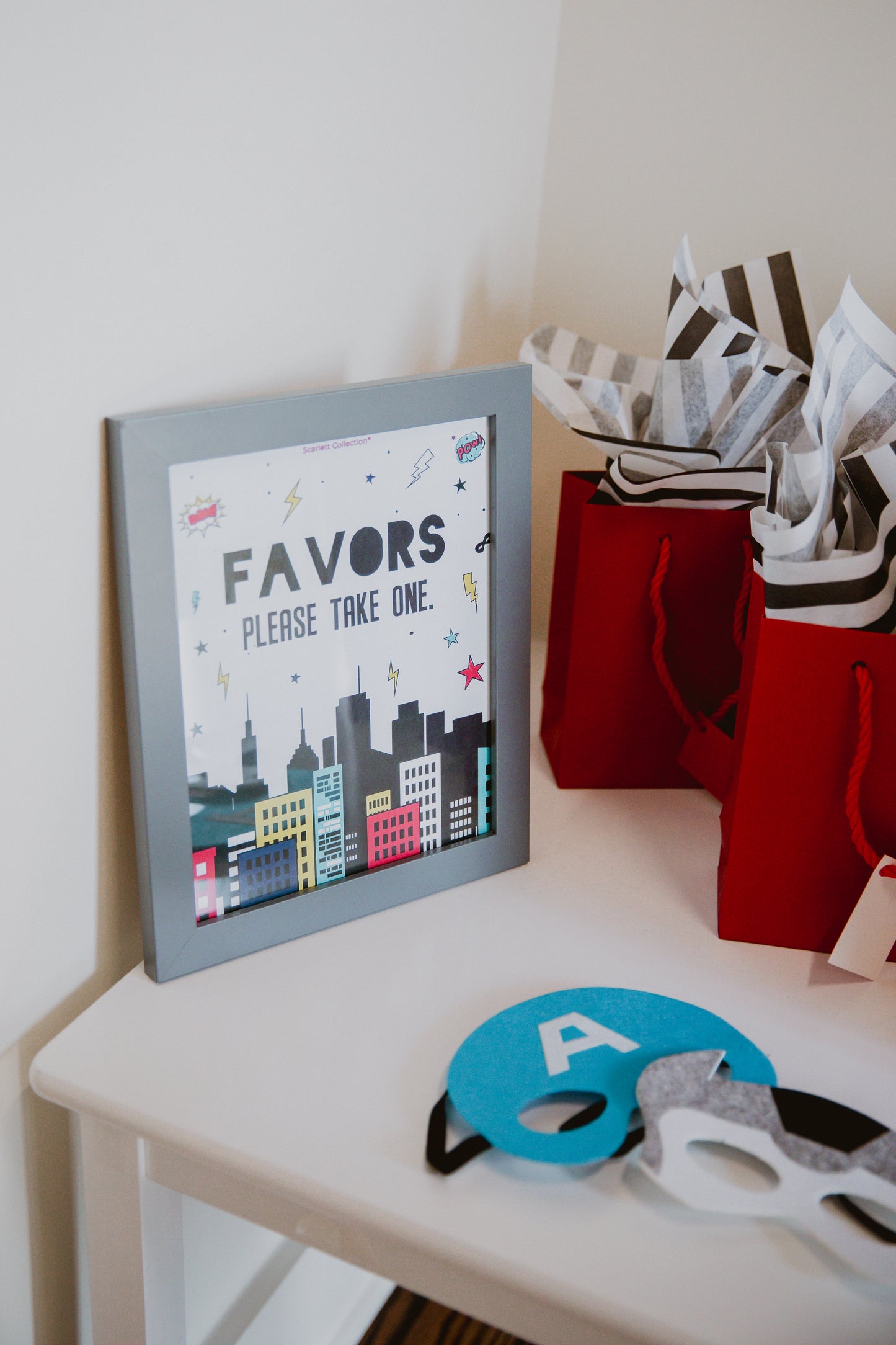 Superhero Party Box